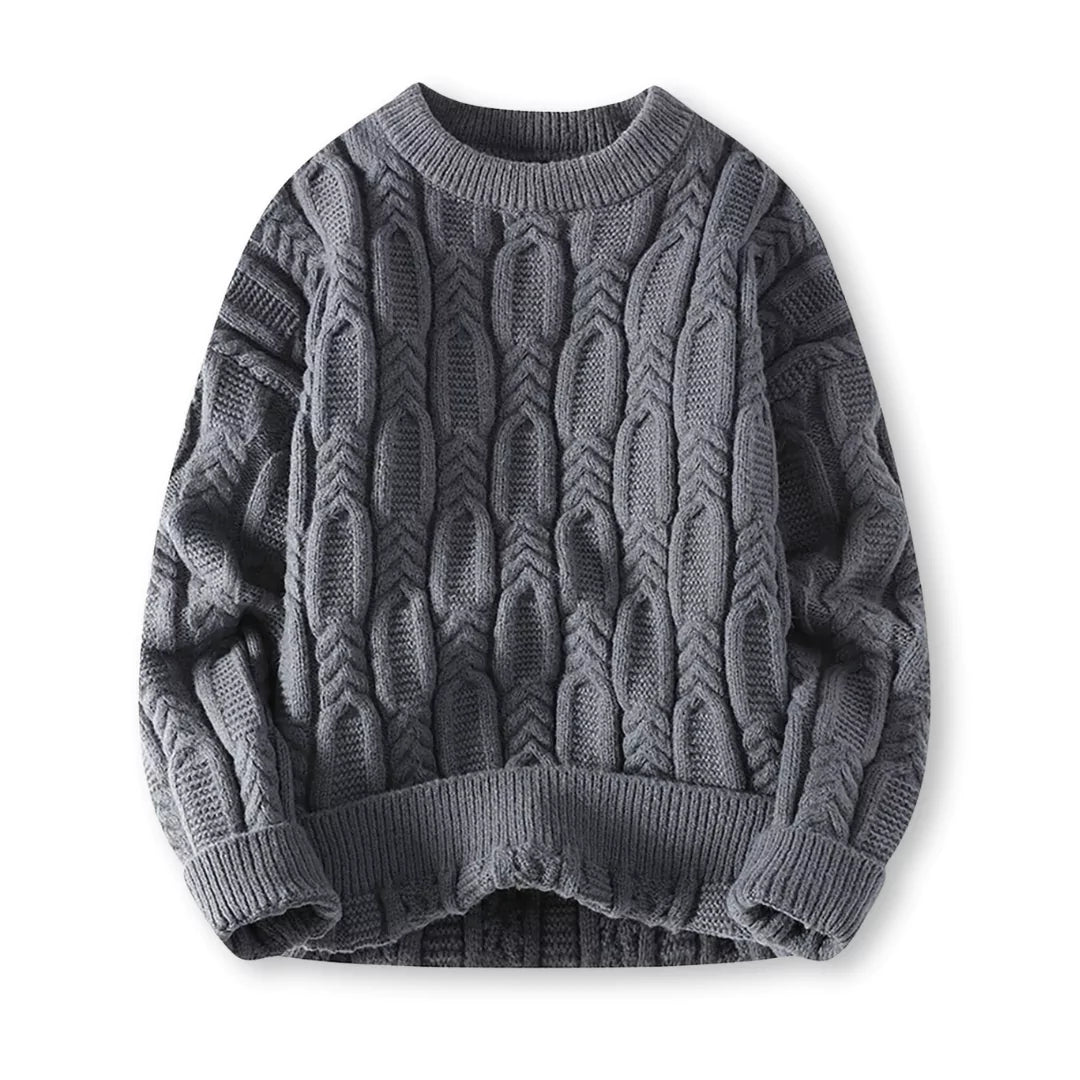 Klassischer Strickpullover für Stil und Wärme