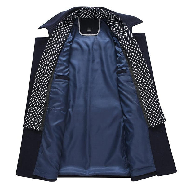 Leonard | Klassischer Winter Wollmantel für Herren