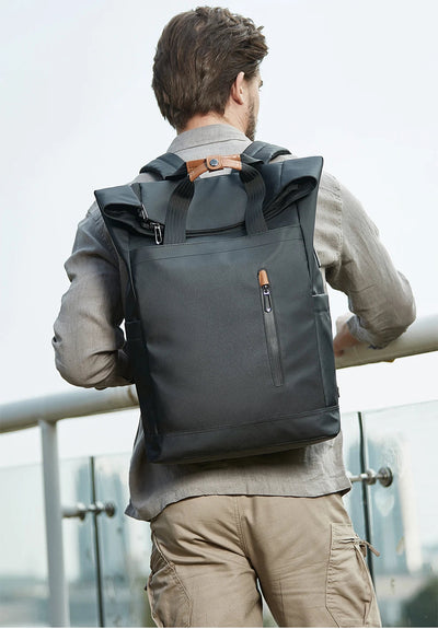 Knighto | Erweiterbarer Unisex Laptop Rucksack für Reisen
