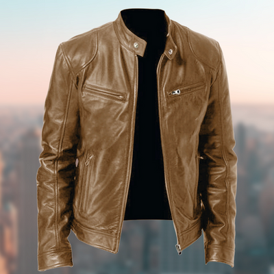F.S. - stilvolle und hochwertige lederjacke für herren