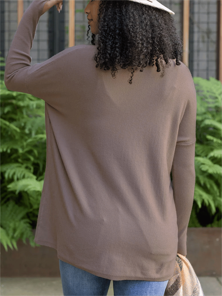 LANGÄRMLIGES FREIZEIT SHIRT MIT TASCHEN