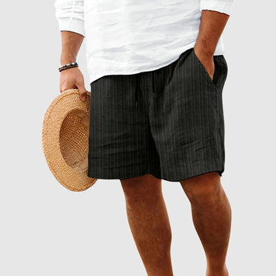 Gestreifte Herren Shorts