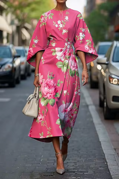Celeste - Stilvolles Blumenkleid