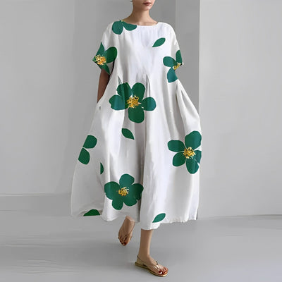 Amelia | Bohemian Blumen Damenkleid