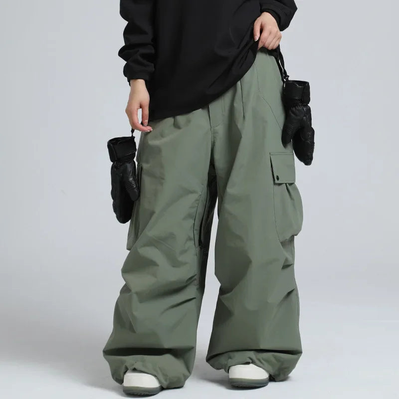 Leon | Wasserdichte Unisex baggy Skihose