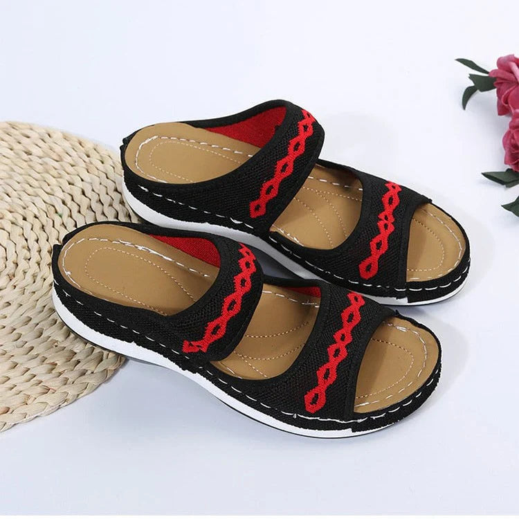 Avegayle – Strapazierfähige Doppelriemen-Sandalen