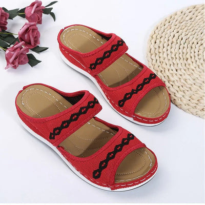 Avegayle – Strapazierfähige Doppelriemen-Sandalen