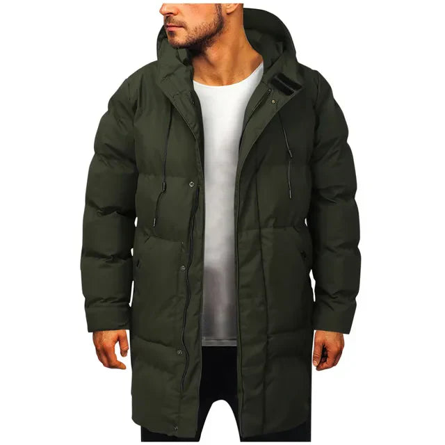 Klassischer wattierter Daunenparka für den Winter - York