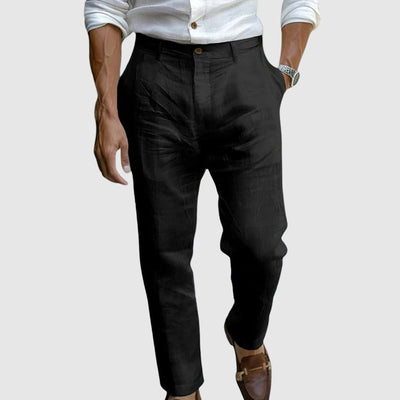 MONACO CHIC LINEN PANTS