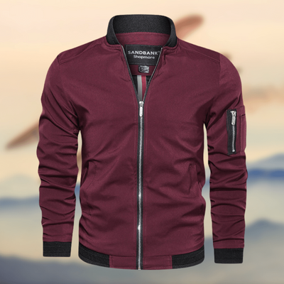 Levko | Moderner Lässiger Herren Bomberjacke