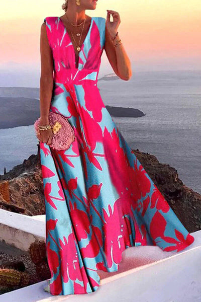 Bibiana | Elegantes Fließendes Damen Sommerkleid