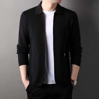 MICHAEL GESTRICKTE JACKE
