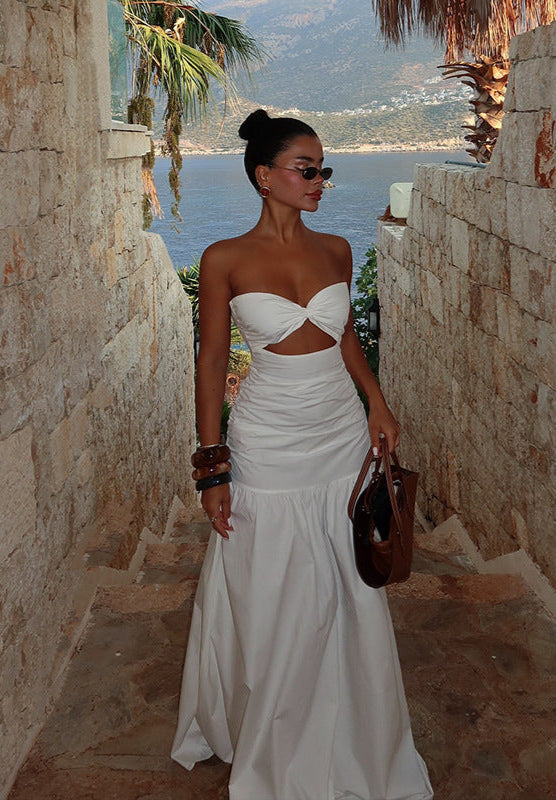 Fira | Bustierkleid Elegant Lang