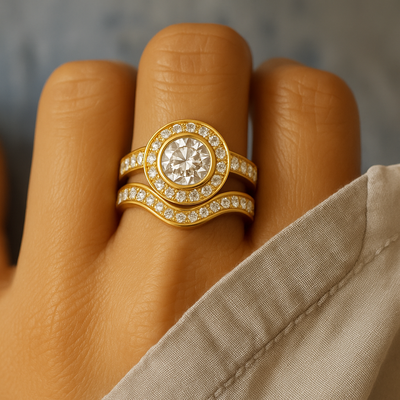 Vintage-Goldring-Set