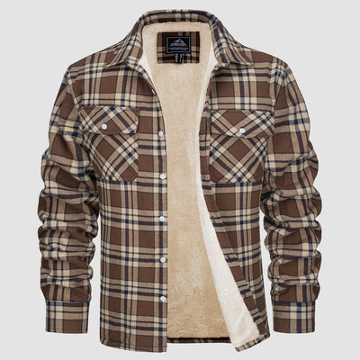 ARVI GEFÜTTERTES KAROHEMD JACKE