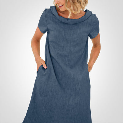 Carlotta -  Sommerkleid aus Leinen