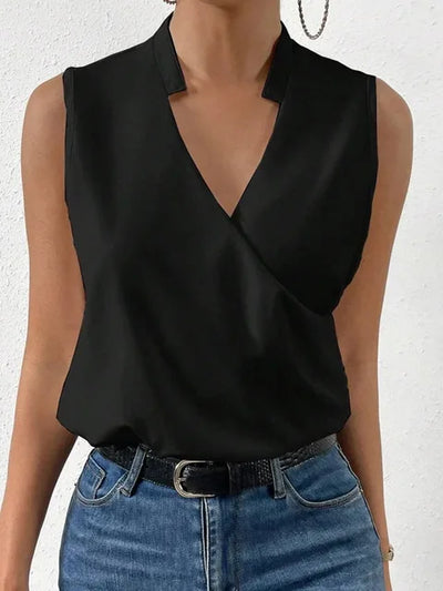 SARA™ | Weiches Sommertop Mit V Ausschnitt Für Damen
