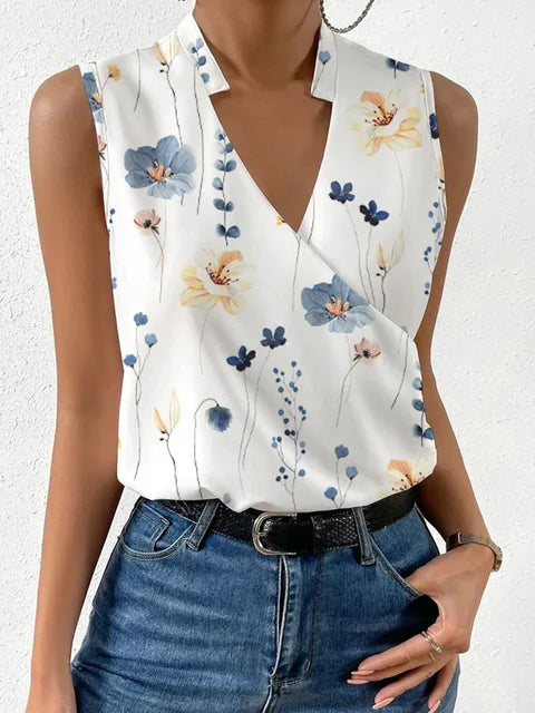 SARA™ | Weiches Sommertop Mit V Ausschnitt Für Damen