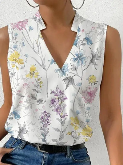 SARA™ | Weiches Sommertop Mit V Ausschnitt Für Damen