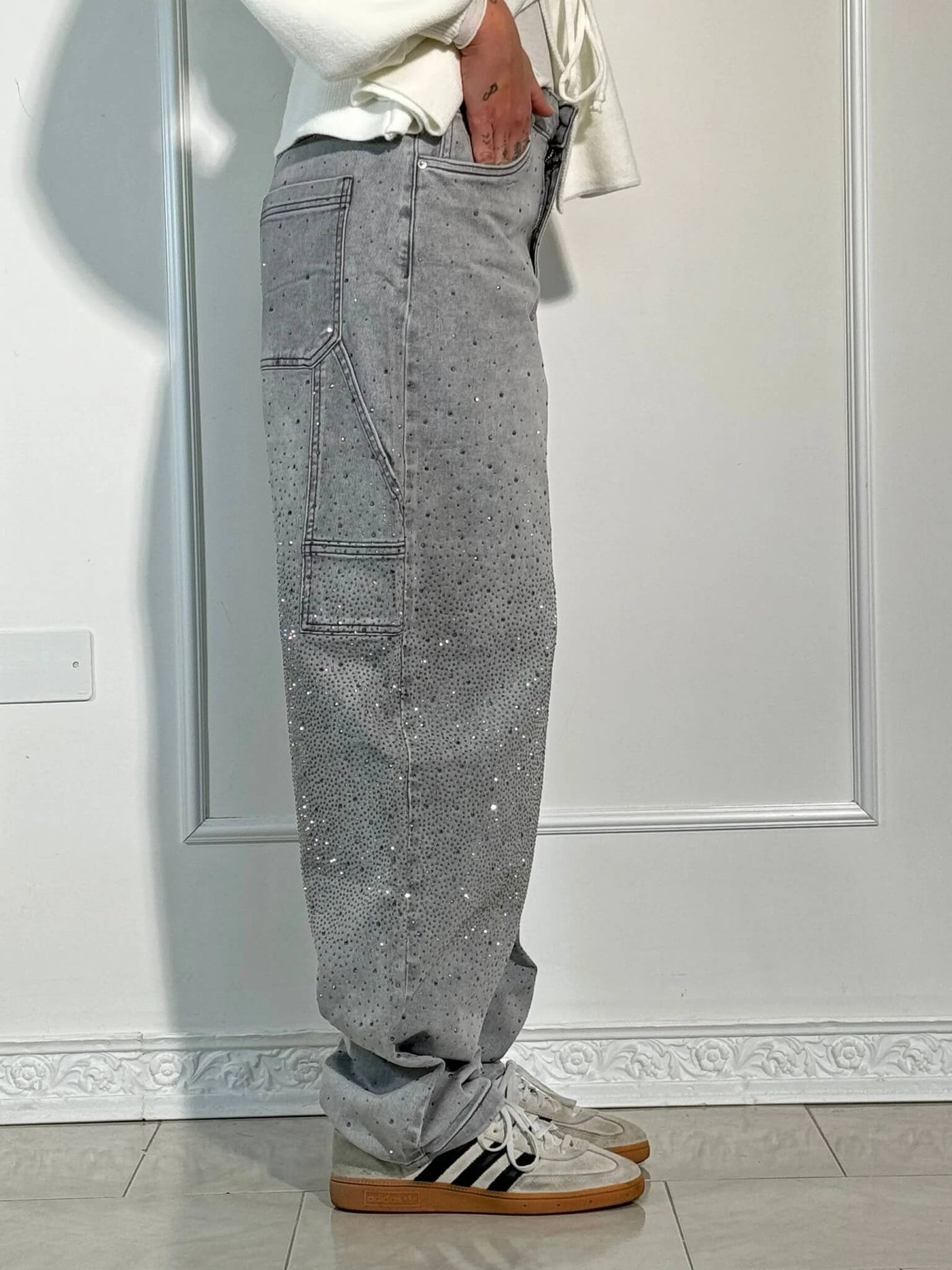 ELVITA™ - GLÄNZENDE DENIM-JEANS