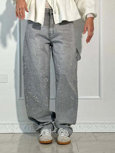 ELVITA™ - GLÄNZENDE DENIM-JEANS