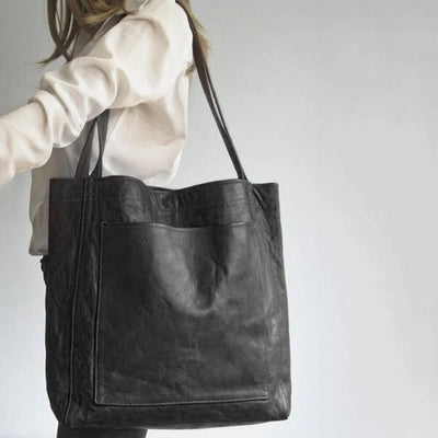 Luxuriöse vegane Lederhandtasche – Geräumige & stilvolle Tasche