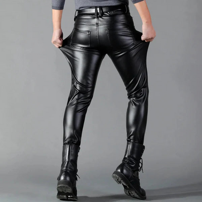 Herren Vintage Lederhose – Stilvolle Trachten Lederhose für Bequemen Tragekomfort