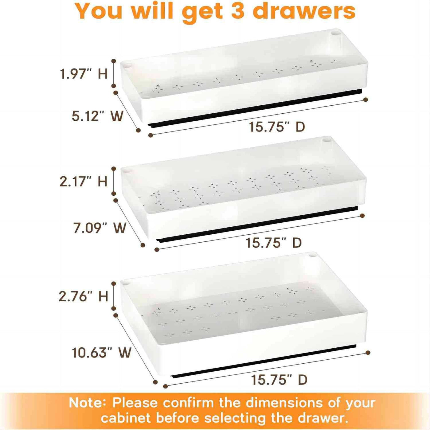 RegalGleiter™ Einfach zu Installierender Organizer