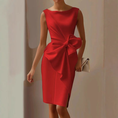 Athena – Elegantes Kleid mit Schleifendetail