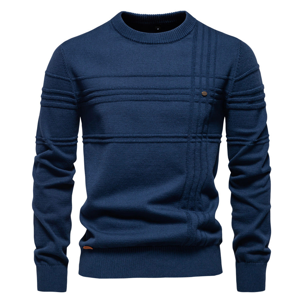LEVRON PULLOVER MIT BRUSTMUSTER