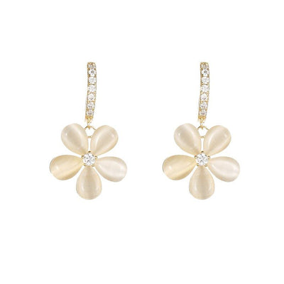 Pristine Petal Opal Ohrringe