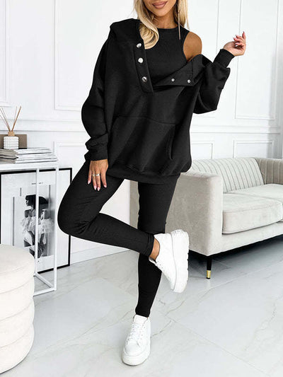 ULTIMATIVES SPORTLICH CASUAL DREITEILIGES SET