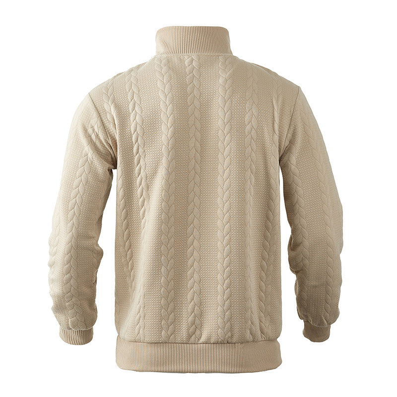 ROCKWELL SWEATER MIT REISSVERSCHLUSS