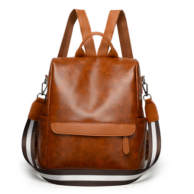 MIA™ | Diebstahlsicherer Lederrucksack