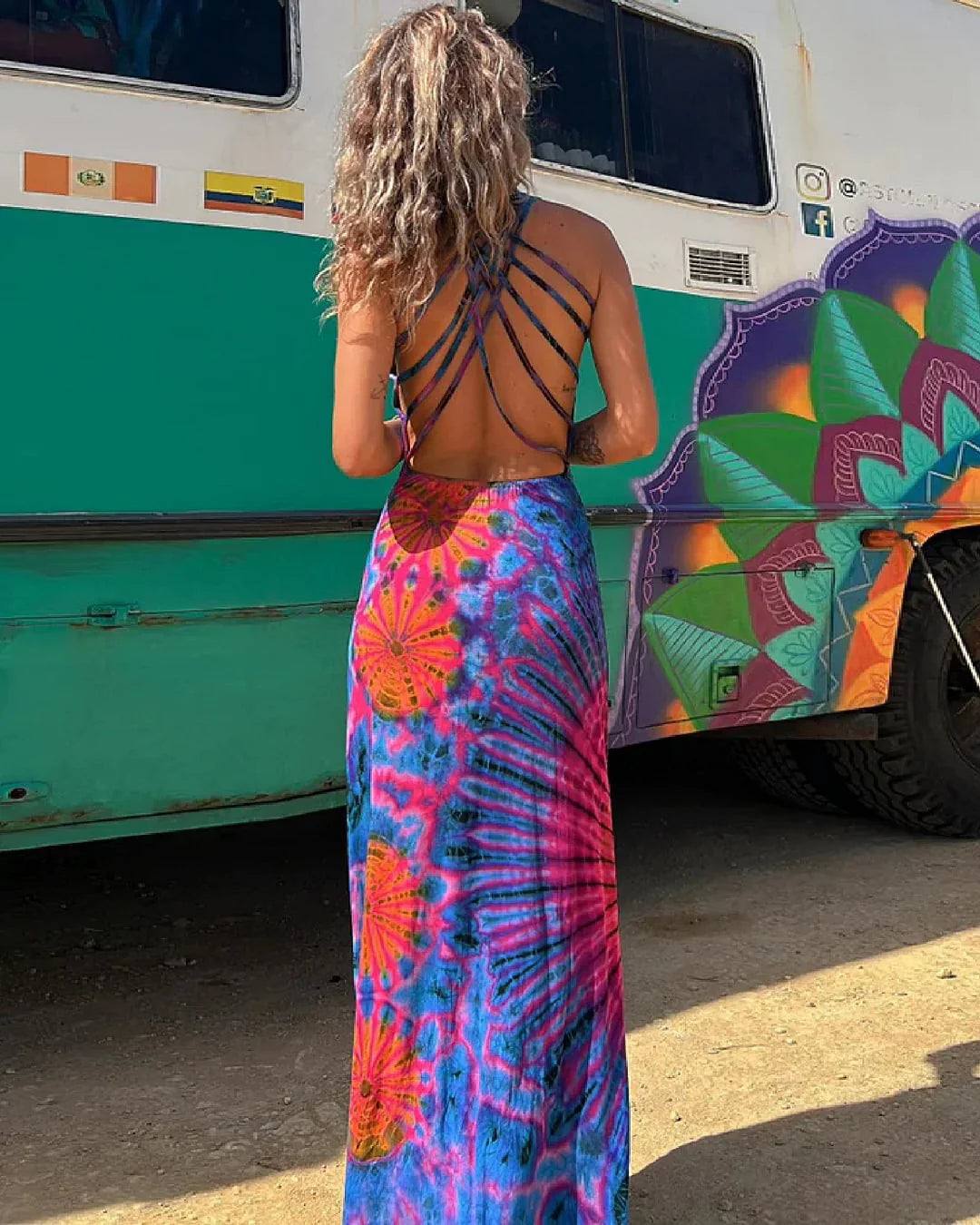 Avielle – Lebendiges Maxikleid