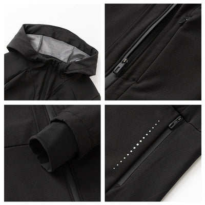 Nerla | Softshell Jacke Mit Kapuze Und Tailliertem Schnitt