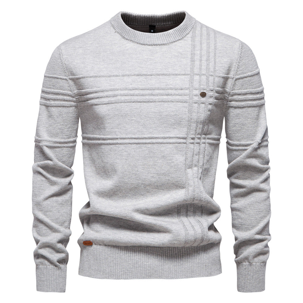 LEVRON PULLOVER MIT BRUSTMUSTER