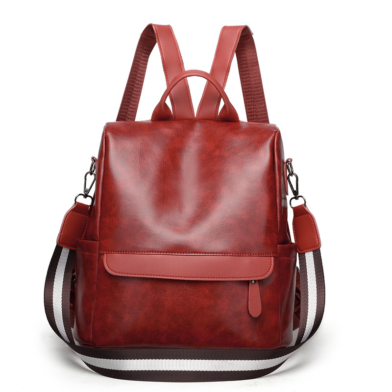 MIA™ | Diebstahlsicherer Lederrucksack