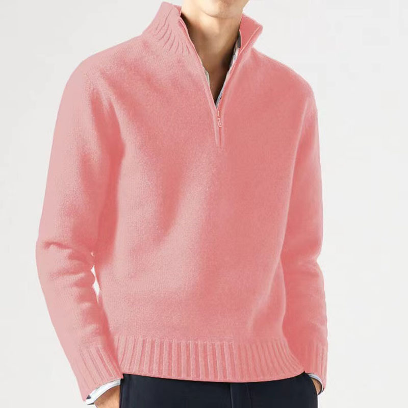 ULRICH™ | Reißverschluss-Pullover aus Baumwolle