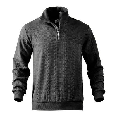 ROCKWELL SWEATER MIT REISSVERSCHLUSS