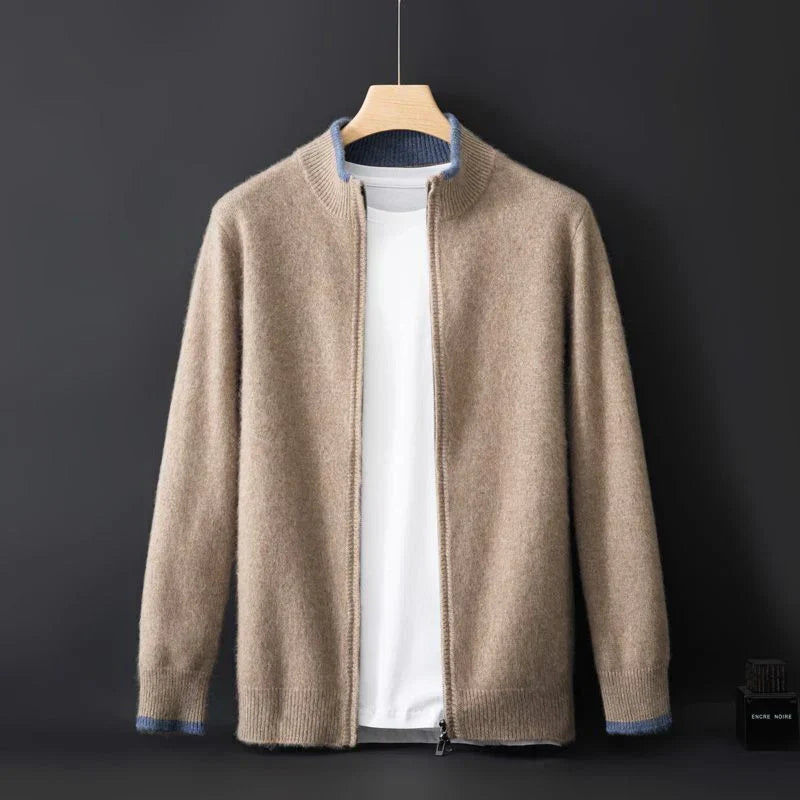 KASCHMIR REIẞVERSCHLUSSJACKE