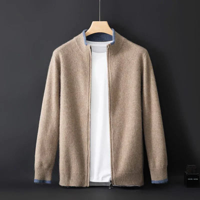 KASCHMIR REIẞVERSCHLUSSJACKE
