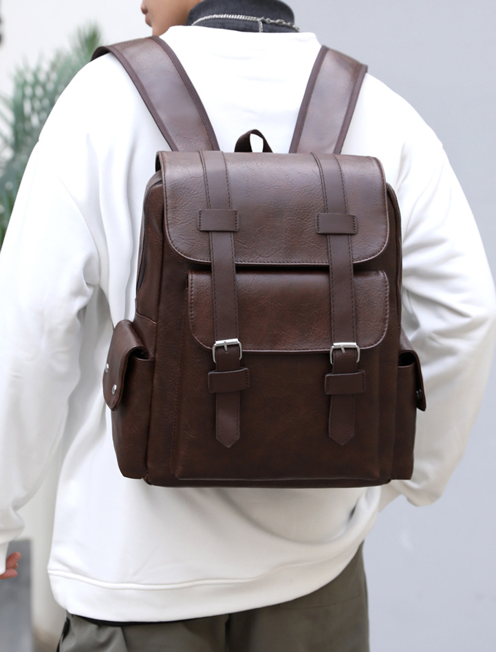 HERMANN™ | Vintage Lederrucksack – geräumig und vielseitig