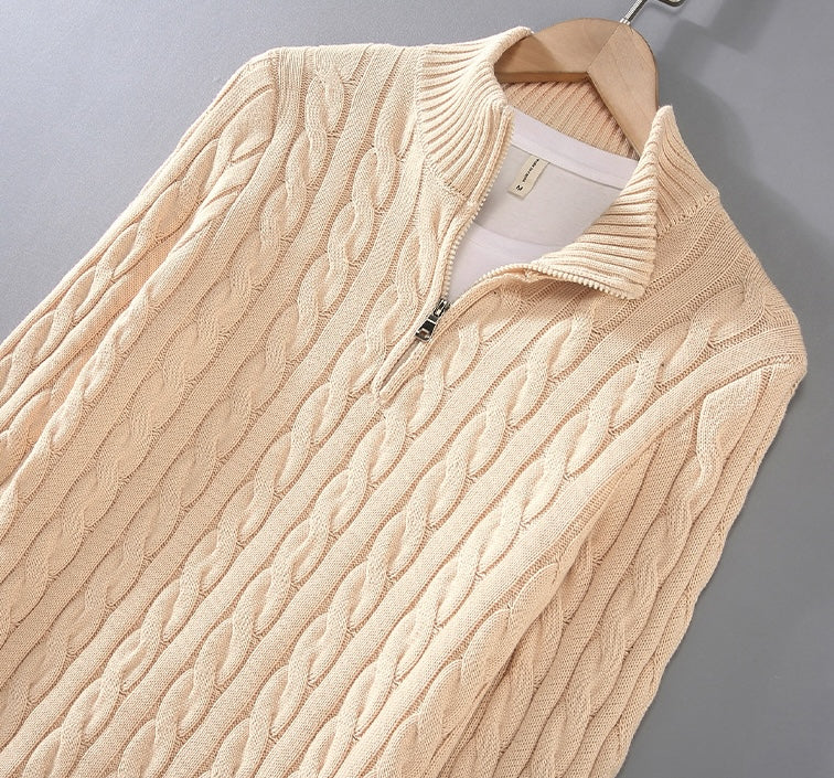 BRUNO™ - STILVOLLE ROLLKRAGEN-PULLOVER