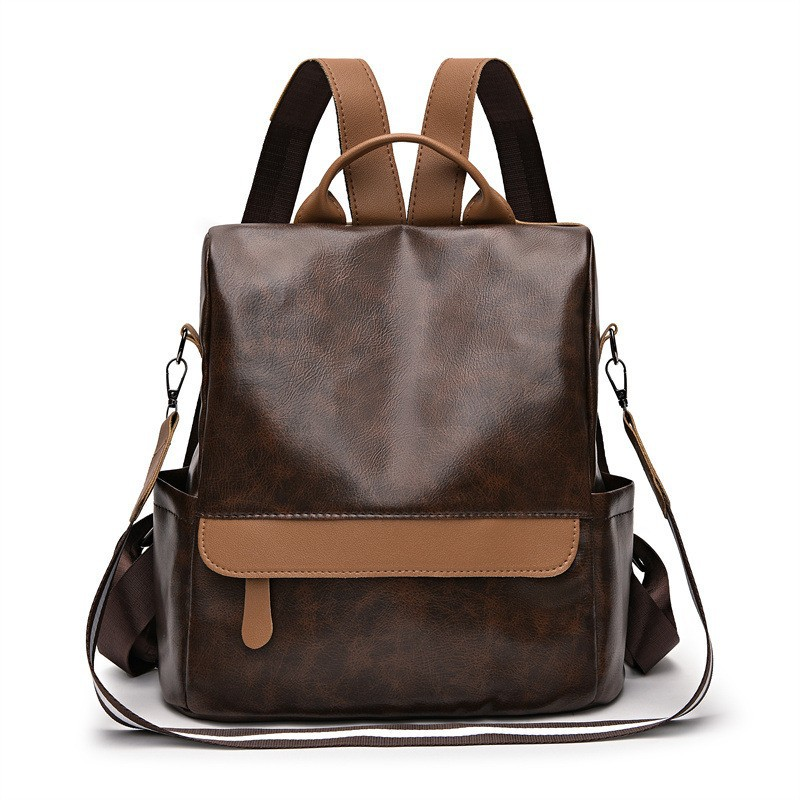 MIA™ | Diebstahlsicherer Lederrucksack