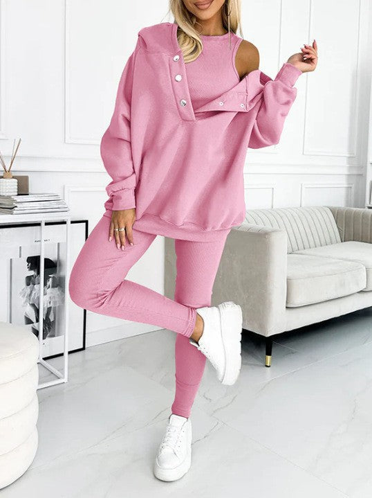 ULTIMATIVES SPORTLICH CASUAL DREITEILIGES SET