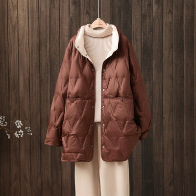 Fenya | Wende-Daunenjacke Mit Leichtem Steppmuster