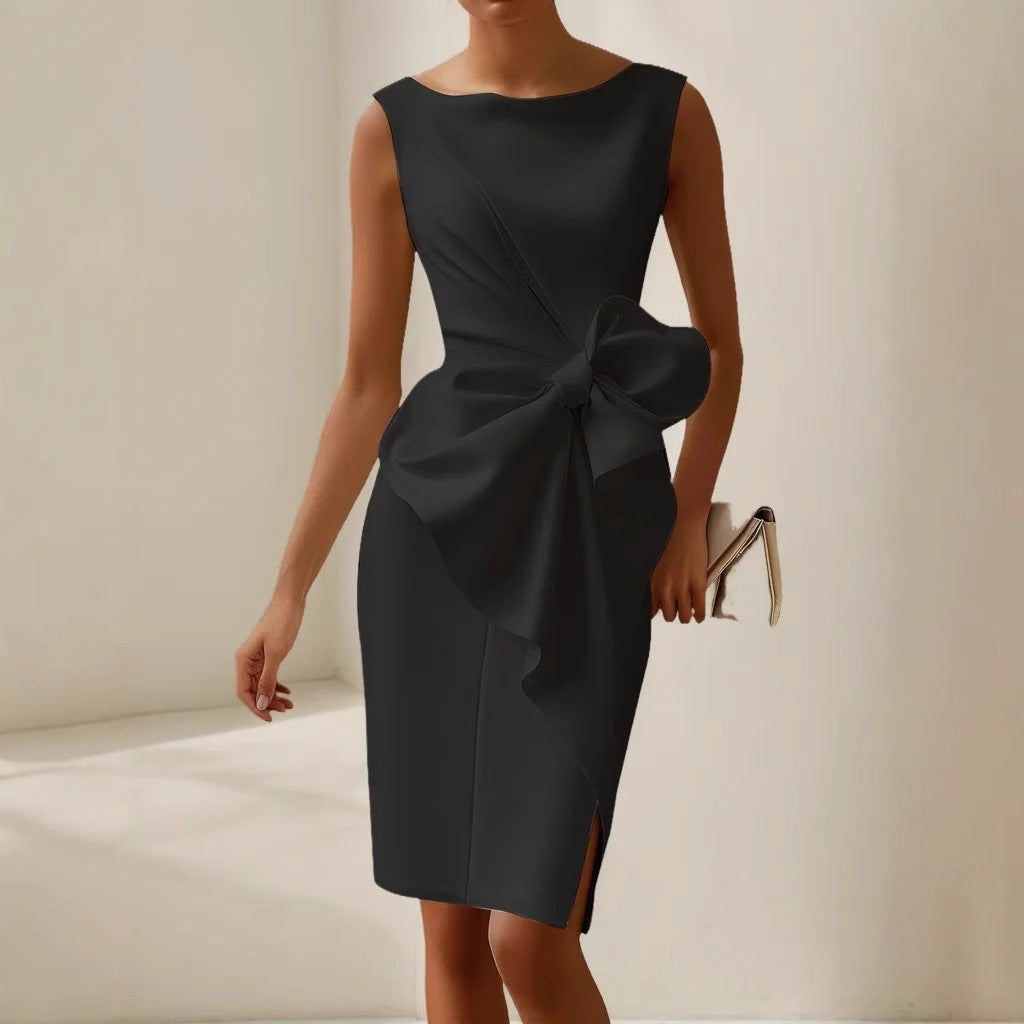 Athena – Elegantes Kleid mit Schleifendetail