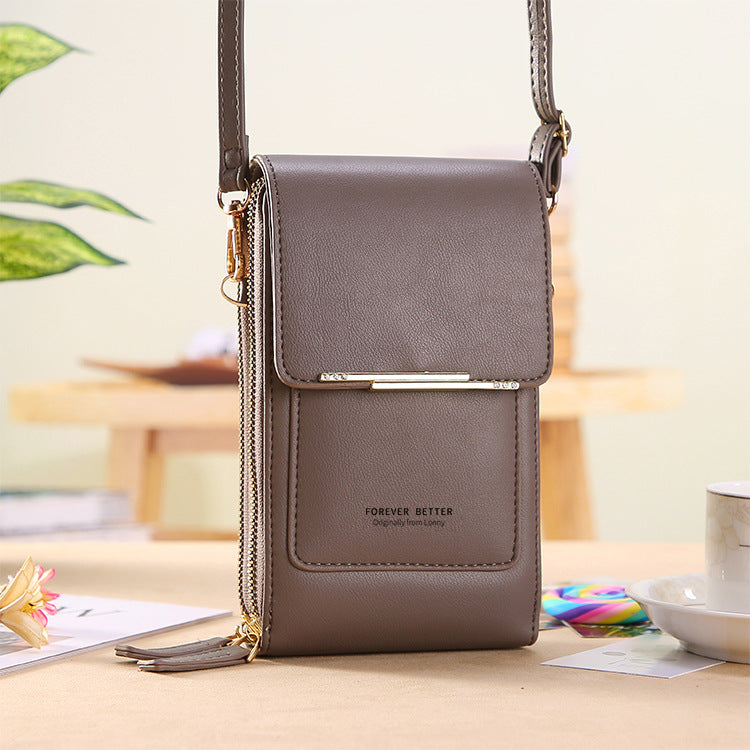 FOREVER BETTER - ANTI DIEFSTAHL SCHULTERTASCHE