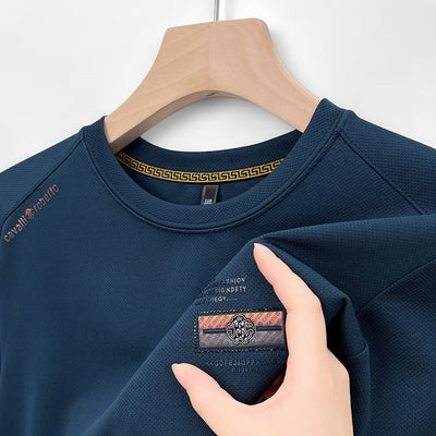 Herren Sweatshirt mit innovativer Struktur und atmungsaktiven Eigenschaften Aliams